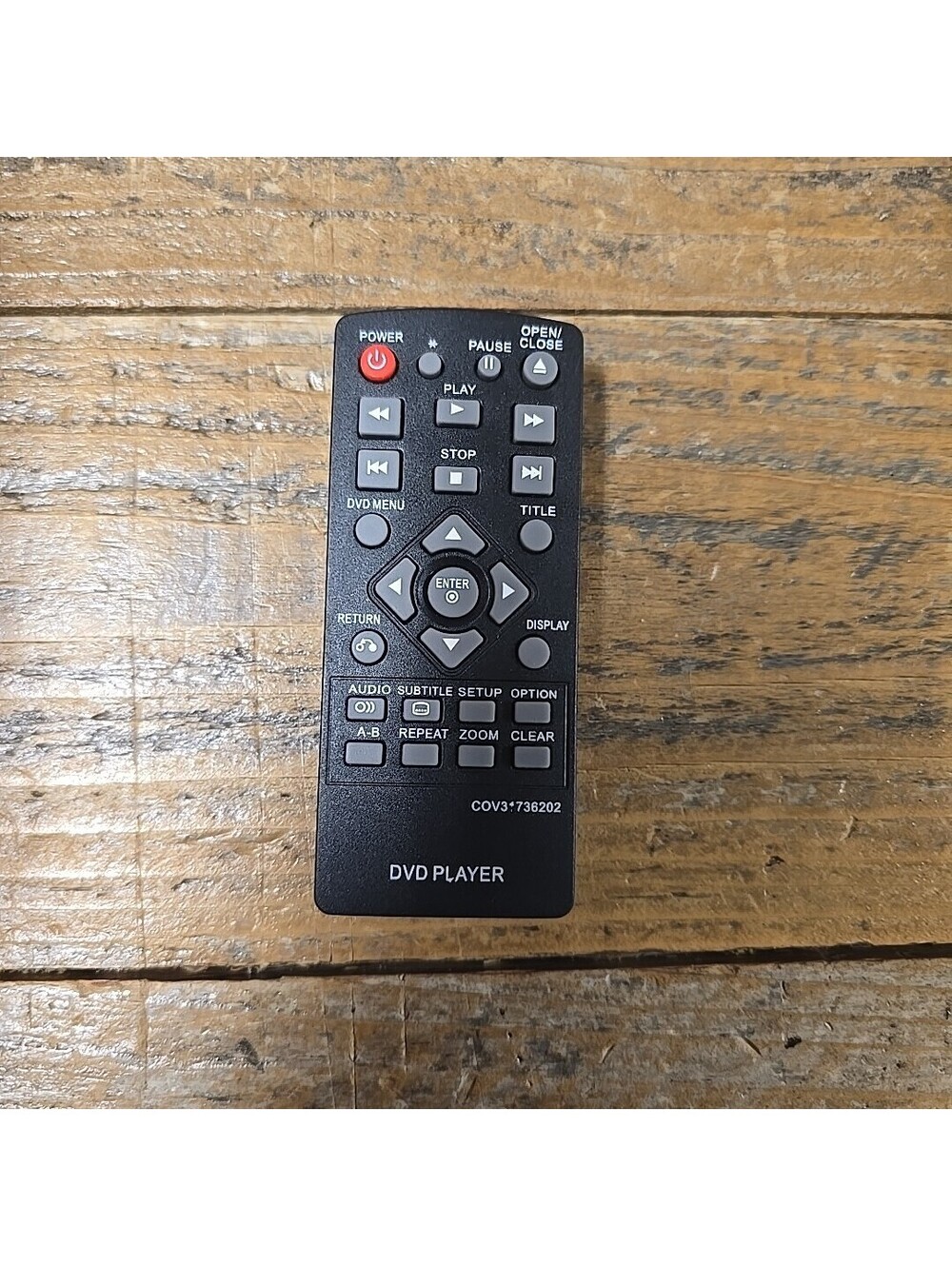 Genuine LG COV31736202 Remote Control for DVD Player DP132 DP132NU